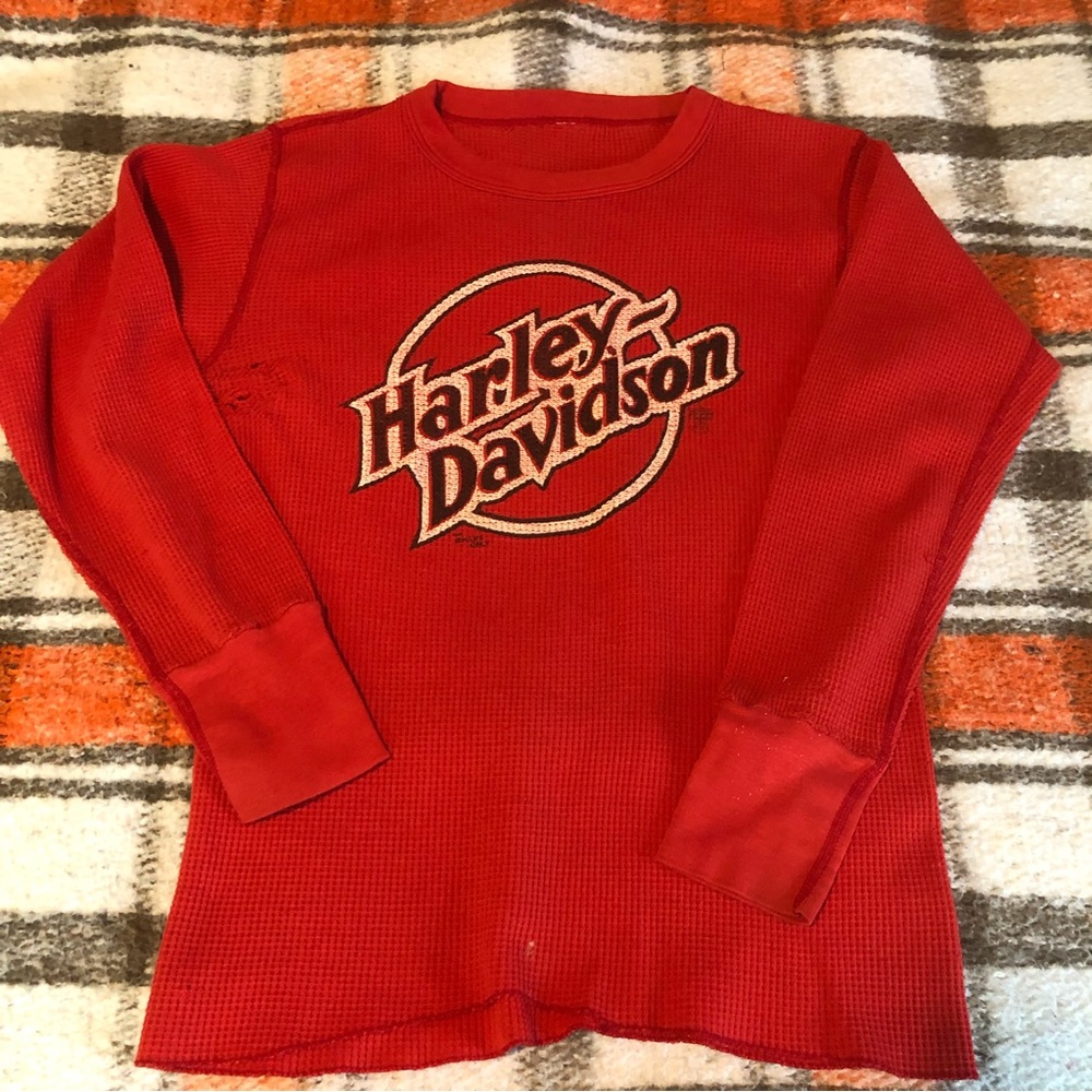 Distressed Harley-Davidson Long Sleeve